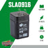 Interstate Batteries 6V 5AH (SLA0916) Sealed Lead Acid (SLA) Battery - Spring Terminals