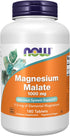 NOW Supplements, Magnesium Malate 1000 mg, Energy Production & Nervous System Support, 180 Tablets