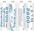 Vtreneg 1.2V 8 Pack, 2800mAh Rechargeable AA NiMH Batteries Long-Lasting Double A Battery, Leak-Proof, Low Self