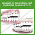 Plackers Grind No More Night Guard - Nighttime Teeth Protection, BPA Free, Disposable, One Size Fits All, 16 Count