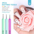 SAVILAND 6PCS Nail Art Brushes Set, Multifunctional Brushes for Nail Design, Gel Nail Brush, and Dotting Tools