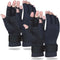 2 Pairs Copper Arthritis Gloves for Women Men, Compression Gloves with Adjust Strap for Wrist Support