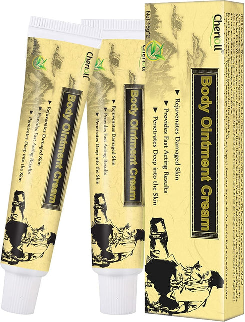 Moisturising Cream, Ointment Cream, Healing Cream, Body Cream for Dry, Uncomfortable Skin, 2PCS