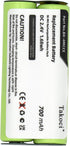 700mah Replacement Battery for Waterpik 900 Sonic Toothbrush - Compatible with Sensonic Plus SR-3000
