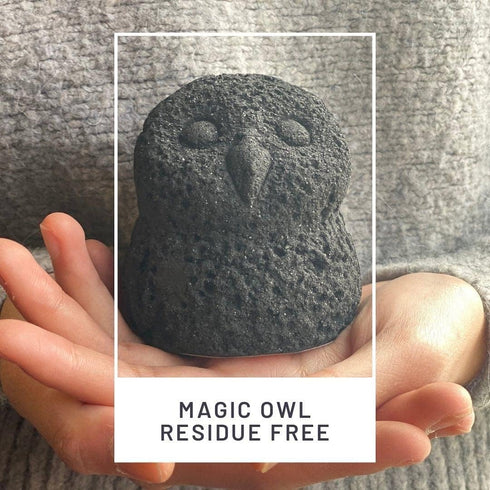 Chada Magic Owl Activated Charcoal Decorative Deodorizer, Natural Room Odor Eliminator, 420g