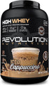High Whey Protein Powder, Whey Isolate, Gluten Free, 25g Protein Per Scoop, 908 g, 24 Servings (Iced Cappuccino, 2
