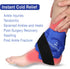 Fittest Pro Ankle Ice Pack Wrap - Reusable Ankle Cold Pack Wrap for Swelling, Hot Cold Therapy for Sprained Ankles