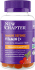 New Chapter Vitamin C+ Gummies - 40% Less Sugar, Excellent Source of Vitamin C, TWO Daily Gummies for Immune Support