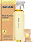 BLUELAND Multi-surface All Purpose Cleaner, Eco Friendly Products with 4 Refill Tablets, Fresh Lemon Scent