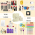 XSUIOY Floral Small Makeup Bag for Purse, Coquette Aesthetic Nylon Pencil Pouch, Waterproof Travel Organizer