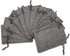 12-Pack Natural Burlap Gift Bags 5.5x7.75 with Drawstring (Cool Grey, Medium) for Party Favors, DIY Craft