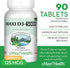 Maxi Health Vitamin D3 5000 IU (125 mcg), 90 Tablets - High Dose Vitamin D for Healthy Bones, Teeth, Immune Support