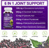 Glucosamine Chondroitin Gummies - Extra Strength 1500mg with MSM & Elderberry, Joint Support, 120 Count, 2-Pack
