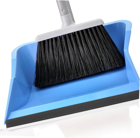 Uonlytech 4pcs Dustpan Rubber Lip Replacement for Dustpan Edge, Rubber Strip for Dustpan Repair Finishing Garbage Shovel