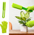 Wzttdm Set, 2 2 Leaf Cleaning Tongs, Microfiber Gloves for Plant Dusting, Plants Cleaning Include PCS Plant Leaf