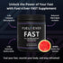 Fast Fasting Electrolyte Powder | with Creatine, Essential Amino Acids & Green Tea Extract, Watermelon Flavor (30