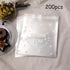 200pcs Clear Self-Adhesive Treat Bags, Cellophane Cookie & Candy Bags with “THANK YOU” Design for Bakery & Party Favors