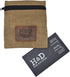 Hide & Drink, Water Resistant Waxed Canvas Condom Pouch, Change Valuables Tech Pocket Purse, Classic Partner Gift