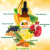 Turmeric Serum for Face & Body - All Natural Skin Brightening Oil for Dark Spots, Fights Acne & Heals Scars