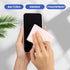 200 Pcs Microfiber Glasses Cleaning Cloth, Eyeglasses Cleaner Wipes for Lenses, Screens, and Tablets