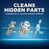 Finish Dishwasher Cleaner Tablets, 4 Count, Hygienically Cleans Hidden Grease, 4 Month Supply
