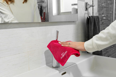 Stardrops – The Pink Stuff – Miracle Microfibre Cloth Collection, 3 Pack for Effective Cleaning