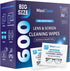 Maxi Clean Glasses Wipes Lens Cleaner - Lens Wipes for Eyeglasses - 600 Pre-moistened