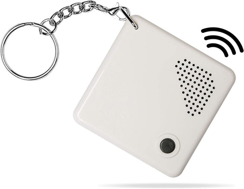 Talking Clock Keychain for Blind, Clear Voice, Time and Day of The Week, Alarm for Visually Impaired