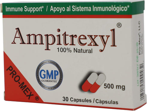Pro-Mex LLC 500mg Capsules, Size: 30