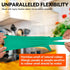 Vgo... 1-Pair Reusable Household Gloves, Extra Thickness Rubber Dishwashing Gloves for Kitchen Cleaning (Size XL, Green)