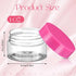 Patelai 4 Pieces Round Clear Wide-mouth Leak Proof Plastic Container Jars with Lids for Travel Storage Makeup Beauty Products Face Creams Oils Salves Ointments DIY Making or Others (Pink,1 Ounce) by Patelai