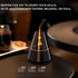 Villelei 7-Color Candle Flame Essential Oil Diffuser, Aromatic air humidifier, LED ultrasonic Aroma lamp with Timer