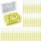 60PCS Oral Dental Hygiene Brush Tooth Cleaning Tool Soft Toothpick Interdental Brush for Braces