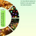 Yibatopow 16 Packs AAA200mAh 1.2v Rechargeable Batteries,Triple A NiMH Precharged Solar Batteries for Outdoor Solar
