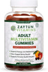 Halal Adult Multivitamin Gummies for Men, Women, Complete Nutritional Support with Biotin, Vegan, Natural Fruit