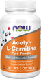 NOW Foods Supplements ALC 3-Ounce Powder, Acetyl-L-Carnitine for Brain and Nerve Cell Function*