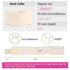 Soft Foam Universal Cervical Collar Neck Brace, Adjustable Neck Support for Sleeping - Relieves Neck Pain, 2.5" Depth