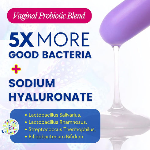Pack 12 Muun Women's Vaginal Probiotics Yeast Infection & BV Treatment of Vaginal Moisturizer for Dryness & Promote pH