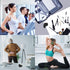 Massager-10 5 IPX7 Cordless Portable Handheld Electric Back Modes and Speeds,USB Magnetic Charging, Waterproof