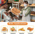 Reastar 30 Pack Bread Bags, Plastic Bread Bags with Ties for Homemade Bread, Clear Bagel Sandwich Bags, Bread Loaf Bags