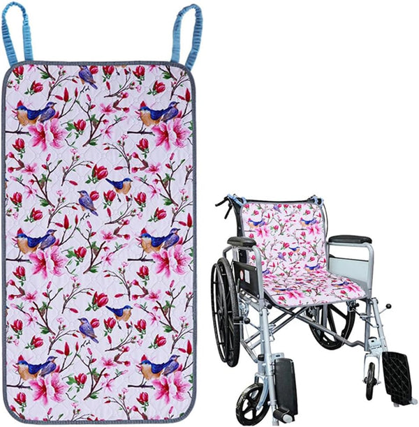Yangshine Wheelchair Highly Absorbent Incontinence Pad for Elderly Waterproof Pads,Washable and Reusable Wheelchair