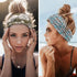 Huachi Boho Headbands, Wide Non-Slip Hair Accessories for Women's Yoga, Workout, Summer, 6 Pack