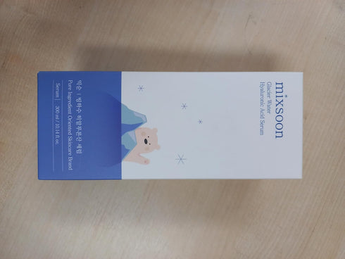 mixsoon Glacier Water Hyaluronic Acid Serum - Mega-size (10.14 fl.oz / 300ml) - Non-greasy Hydration Booster for Dewy