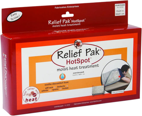 Moist Heat Packs Oversize, 15" x 24" for Pain Relief