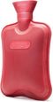 HomeTop Premium Classic Rubber Hot Water Bottle - Red Color