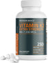 Bronson Vitamin K2 MK-7, 200mcg Extra Strength, 250 Vegetarian Tablets