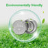 LR44 Batteries 10 Pack, AG13 Button Cell Battery, 1.5 Volt Battery L1154F, SR44, A76 Alkaline Battery