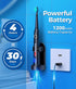 Electric Toothbrush with Travel Case, Sonic Toothbrush for Adults, 8 Brush Heads, 40000 VPM Deep Clean, 5 Modes