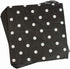 Disposable 2-ply Party Napkins - Striped Chevron Polka Dot Beverage Napkins for Birthday, 60-Count (Black)