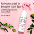 Rizos Curls Refresh & Detangle Spray, Moisturizing Leave-In, Hydrate & Reduce Frizz, Add Shine & Definition with Coconut Oil, Aloe Vera & Shea Butter, 10 oz